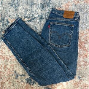 Levi's Wedgie Fit Blue Denim Jeans